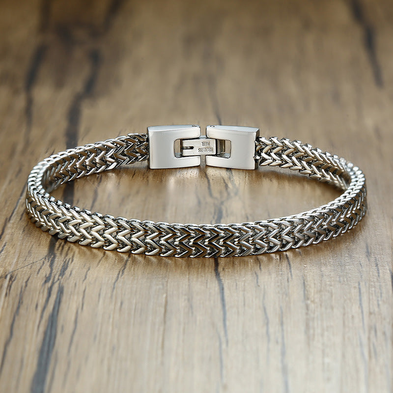 Stainless Steel Geometric Bracelets