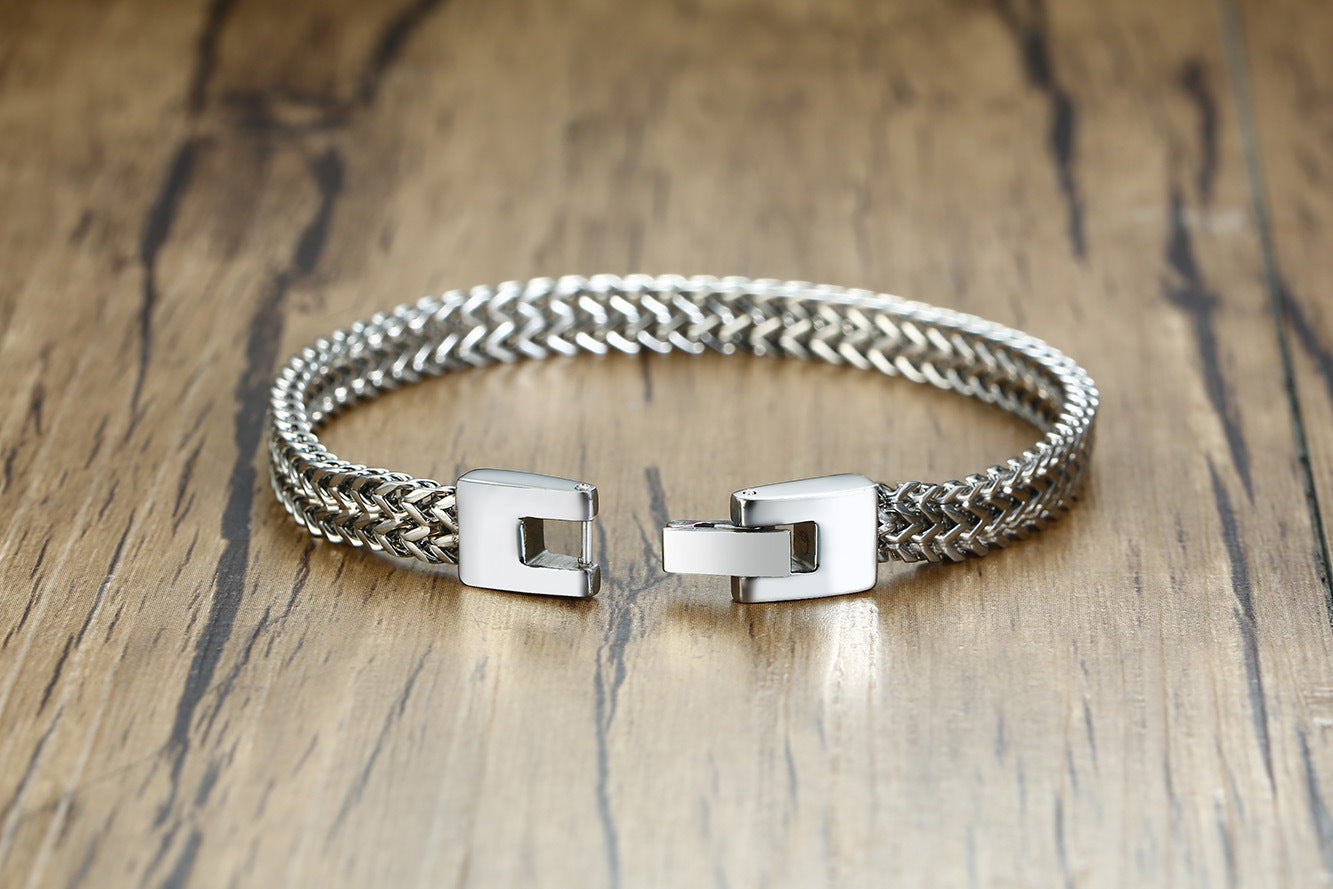 Stainless Steel Geometric Bracelets