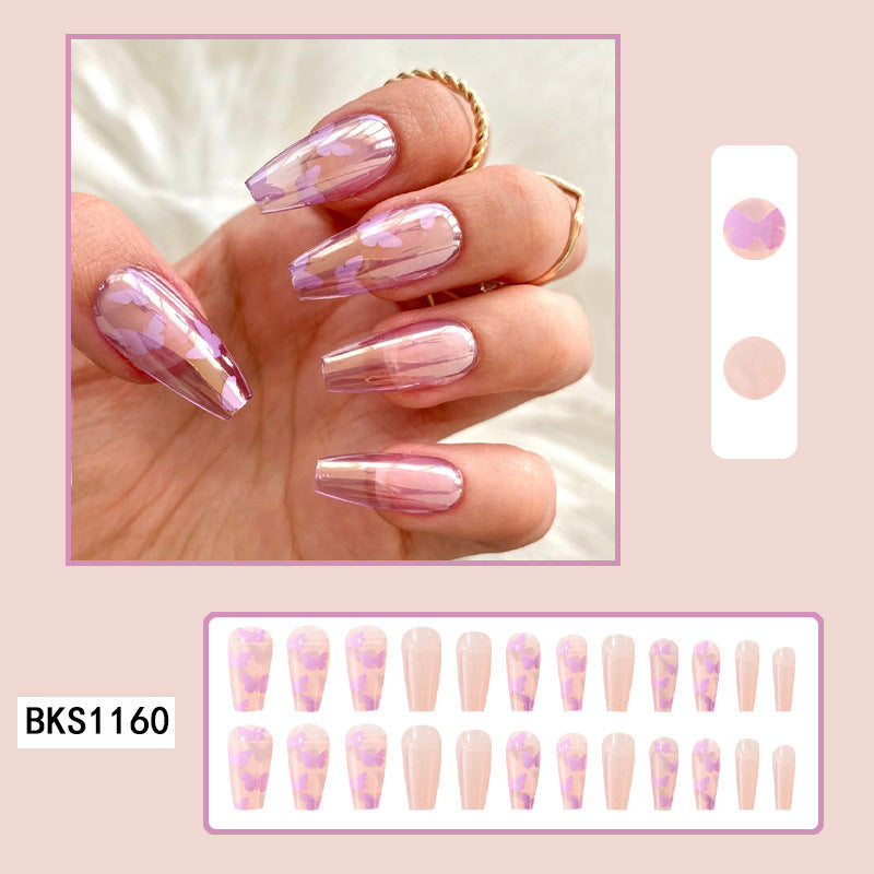 Dye Heart Shape & Flower Nail Patches