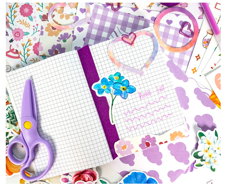 Cute Purple Stationery Sets