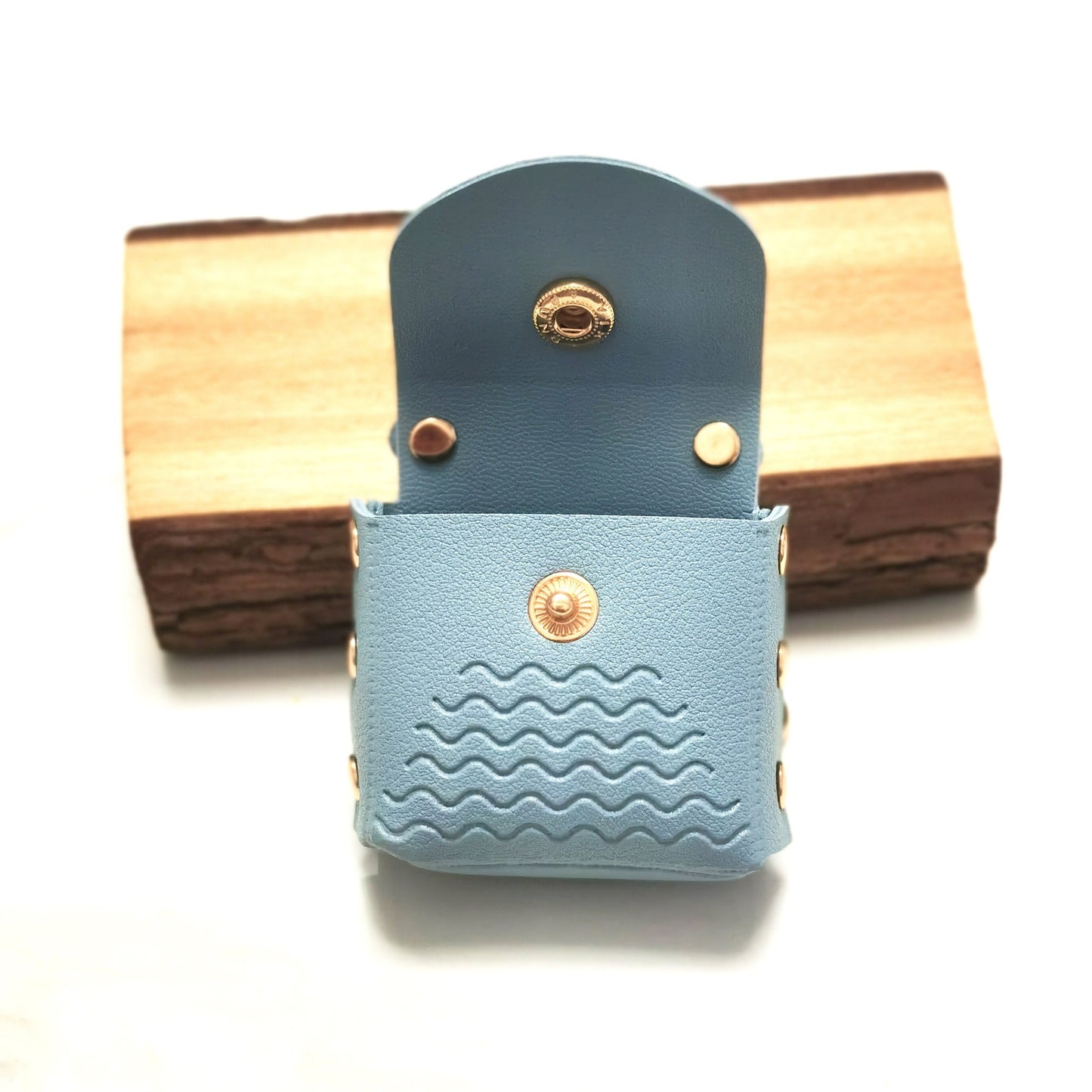 Mini Purse in Leather Keychain