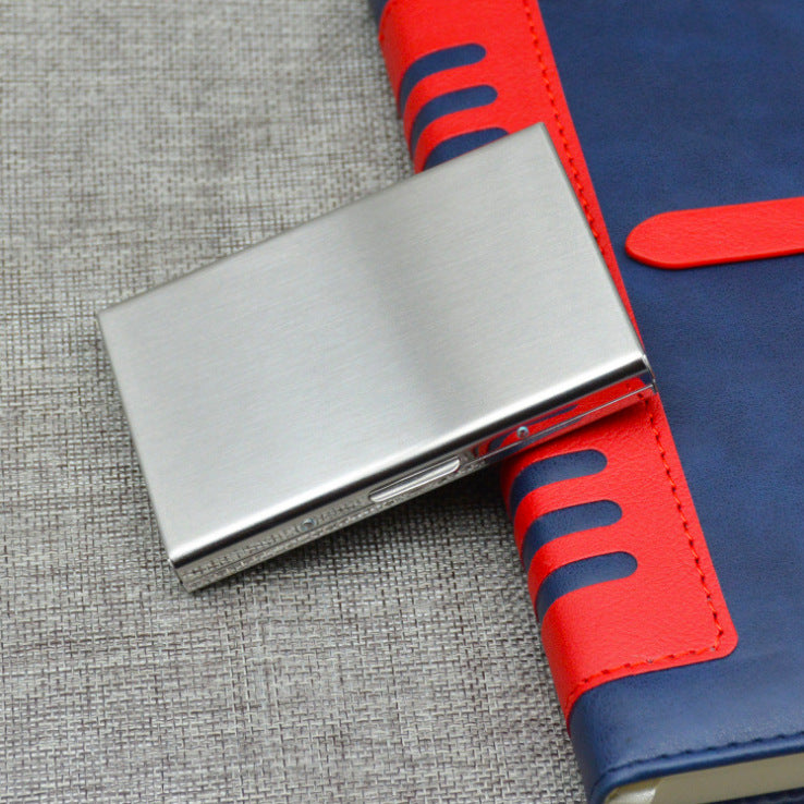 Stainless Steel Buckle Card Holder