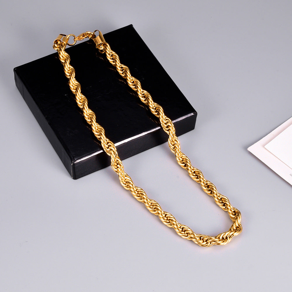 Exquisite 18K Gold Plated Shell Gold Necklace