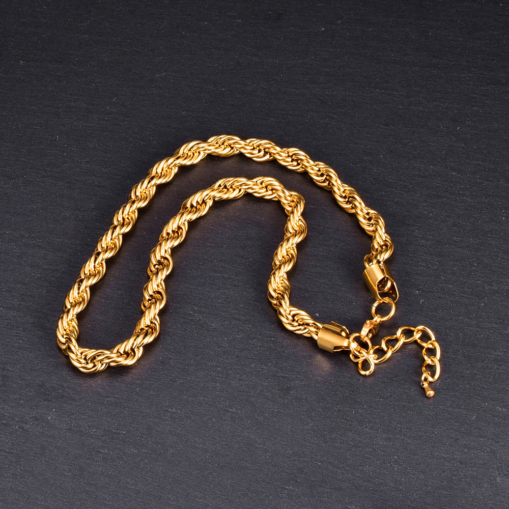 Exquisite 18K Gold Plated Shell Gold Necklace