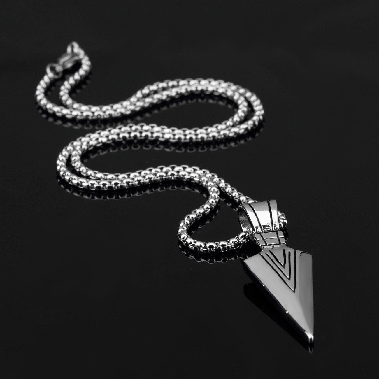 Retro Alloy Plating Men's Pendant Necklace