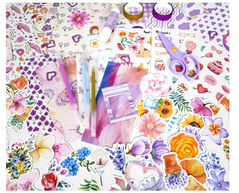 Cute Purple Stationery Sets