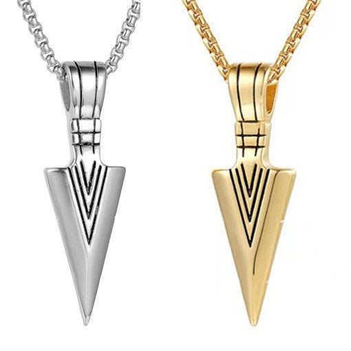 Retro Alloy Plating Men's Pendant Necklace