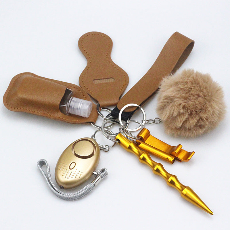 Self Defense Kit Keychains Set