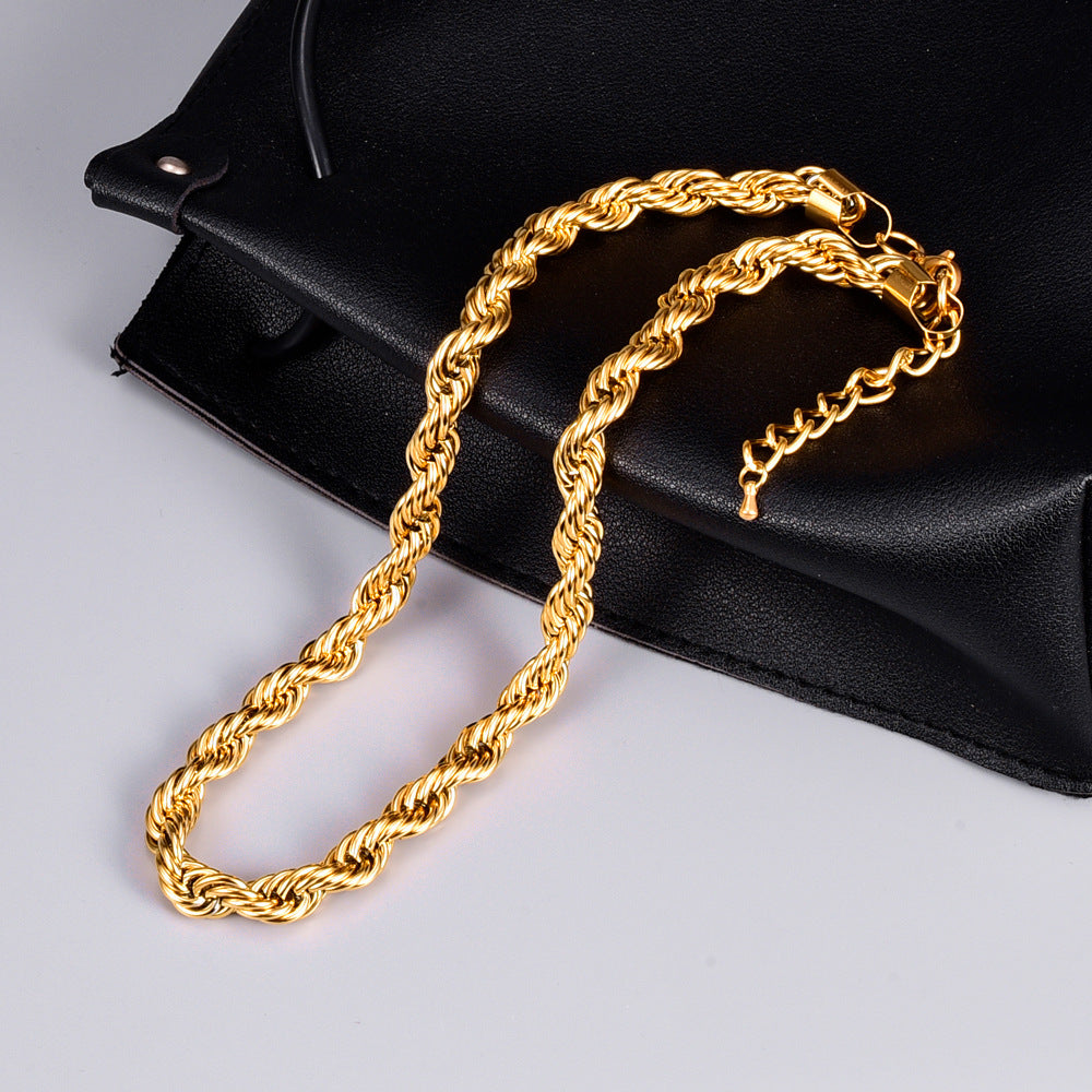 Exquisite 18K Gold Plated Shell Gold Necklace