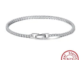 Elegant 925 Sterling Silver Lady Bracelet