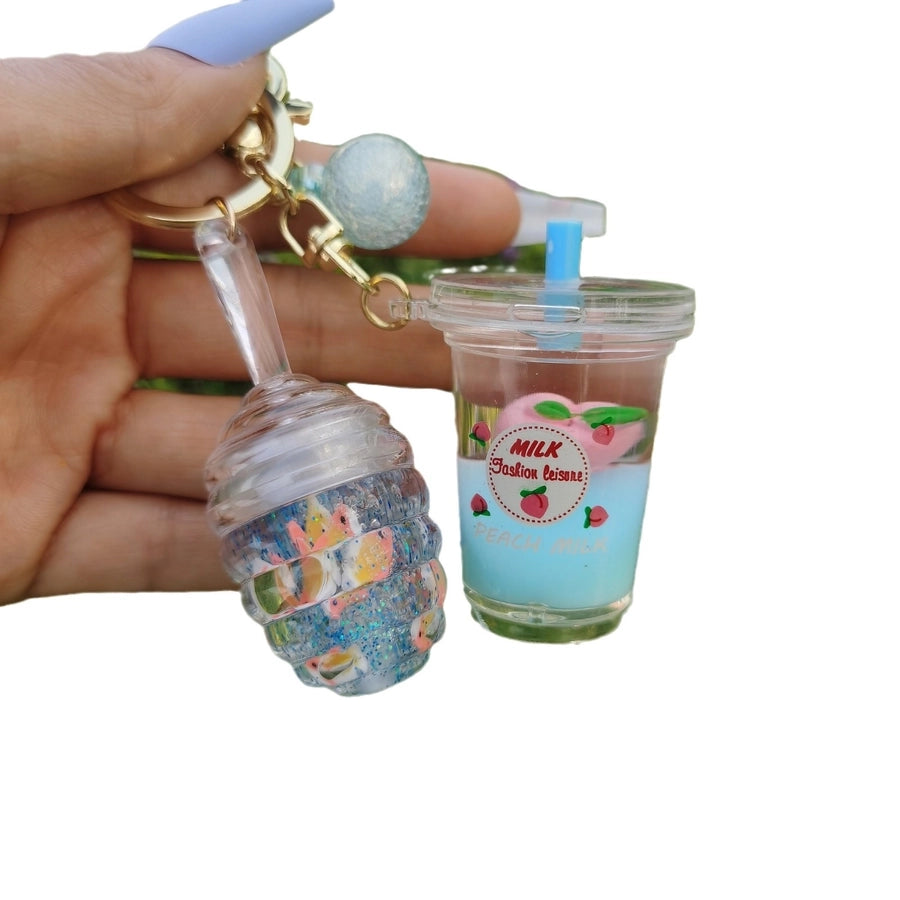 Cute Lip Gloss Keychain