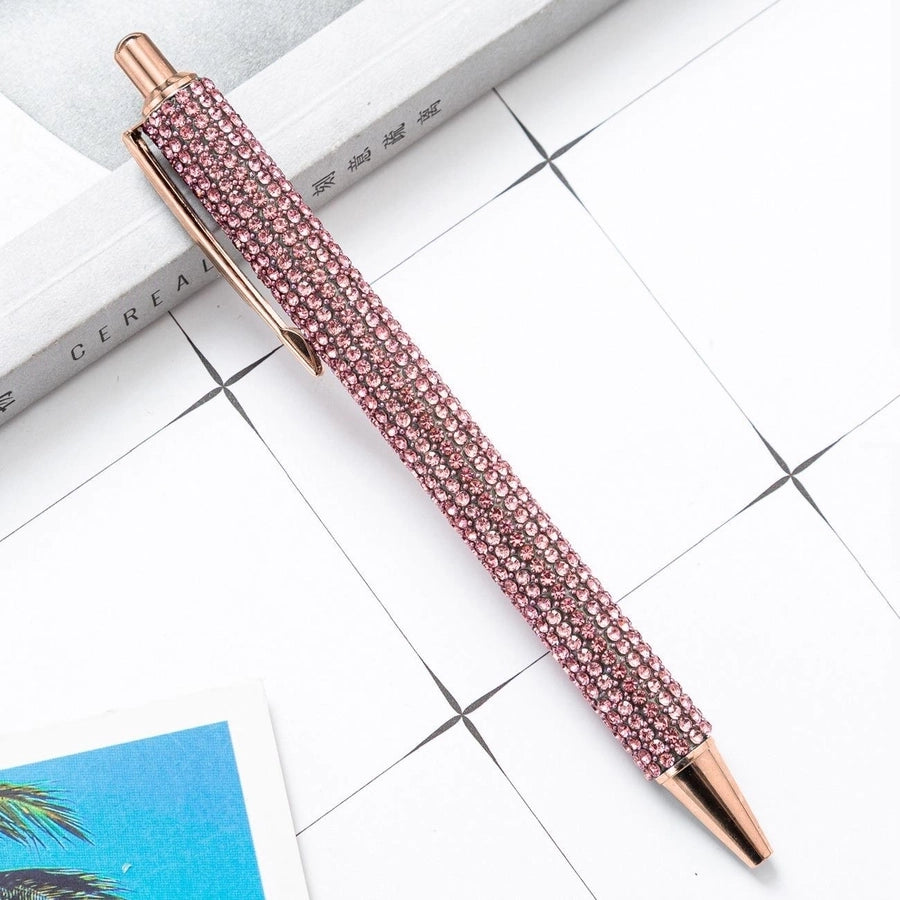 Diamond Rhinestones Pressing Bullet Pen