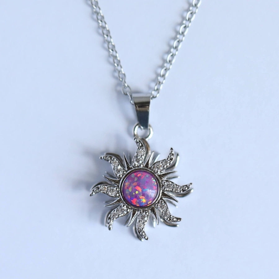 Purple Sun Jewelry Set