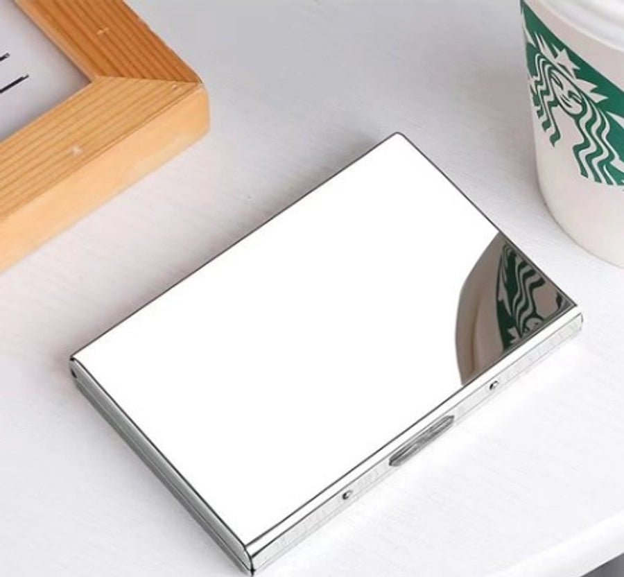 Stainless Steel Buckle Card Holder