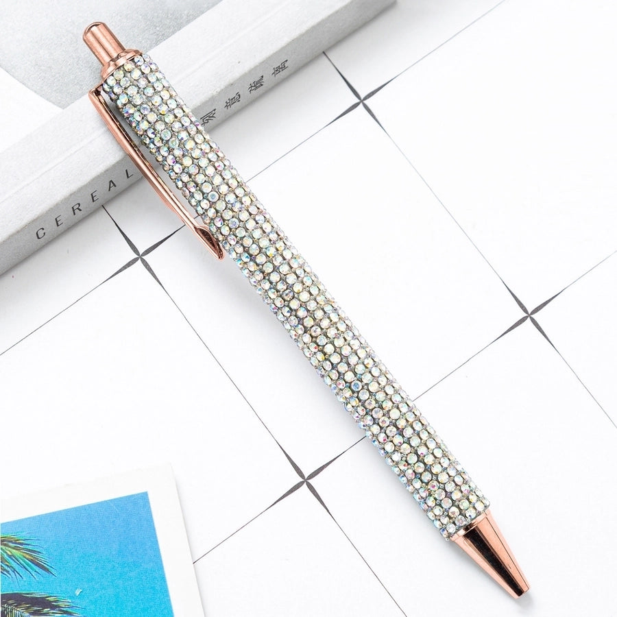 Diamond Rhinestones Pressing Bullet Pen