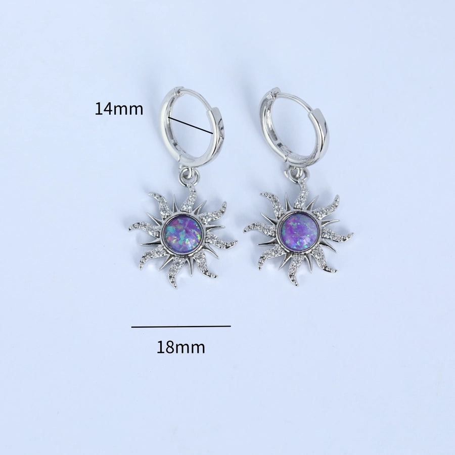 Purple Sun Jewelry Set