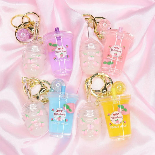 Cute Lip Gloss Keychain