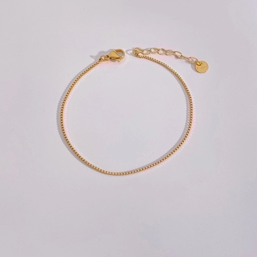 Casual Geometric 16K Gold,White Gold Bracelets