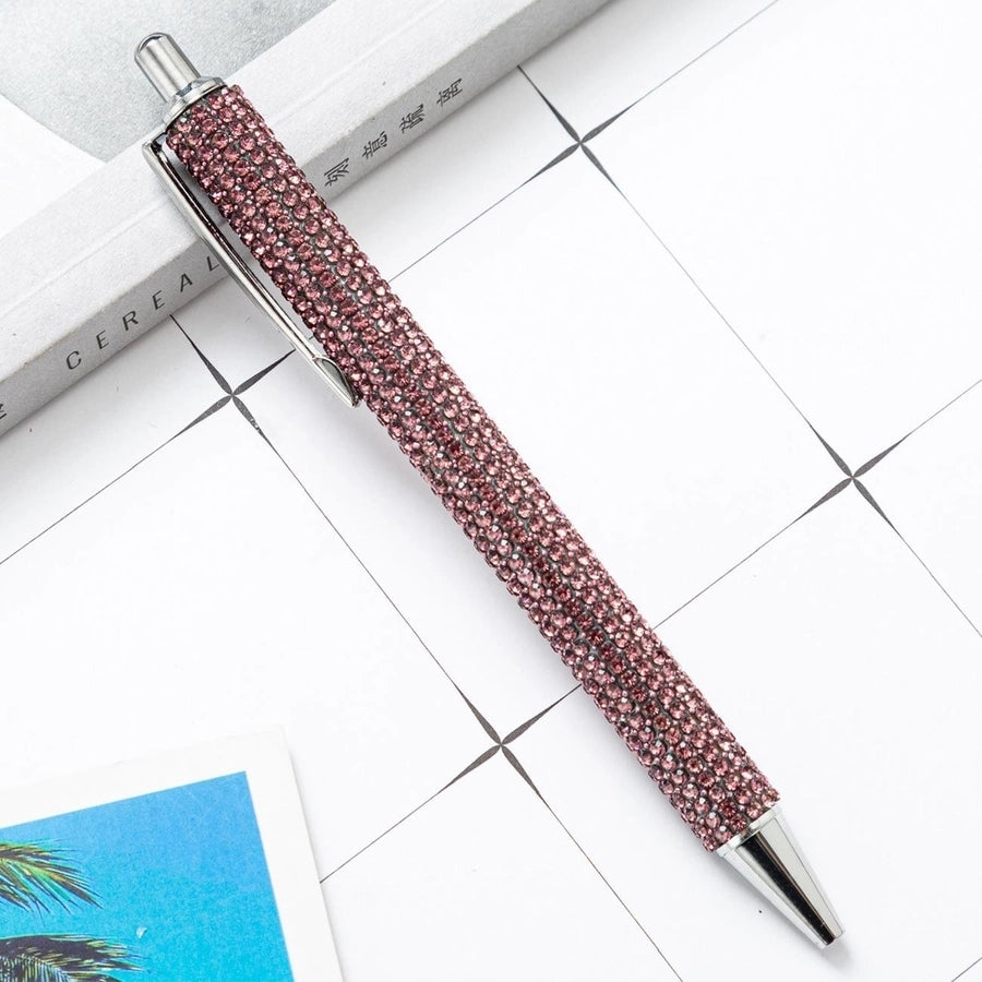 Diamond Rhinestones Pressing Bullet Pen