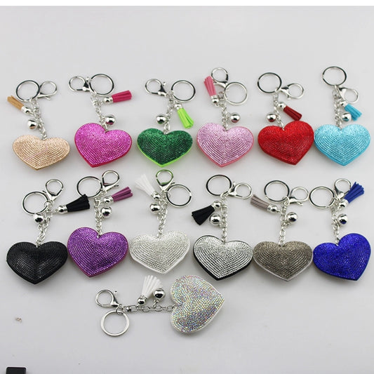 Heart Shape Alloy Keychain