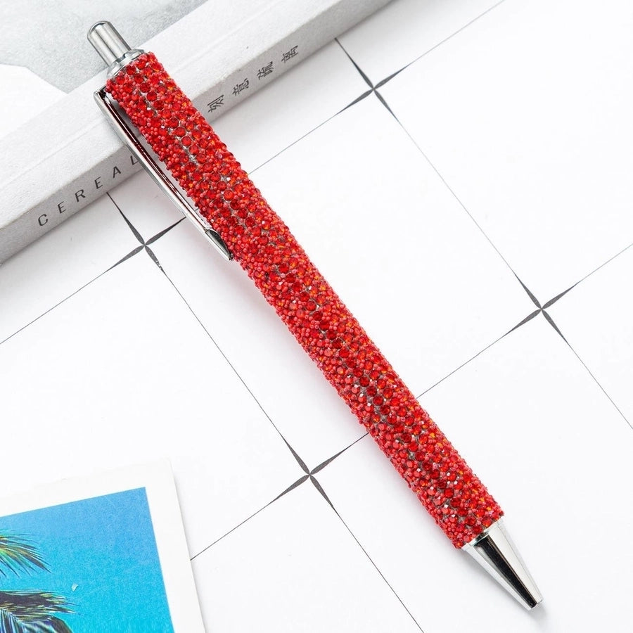 Diamond Rhinestones Pressing Bullet Pen