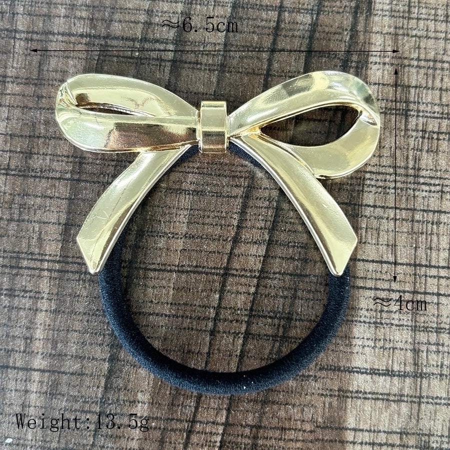 Aesthetic Solid Color Alloy Hair Tie