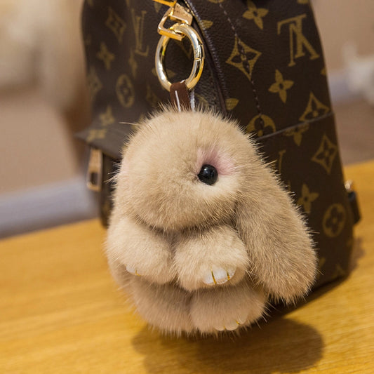 Rabbit Plushie Keychain