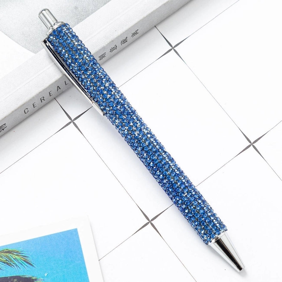 Diamond Rhinestones Pressing Bullet Pen