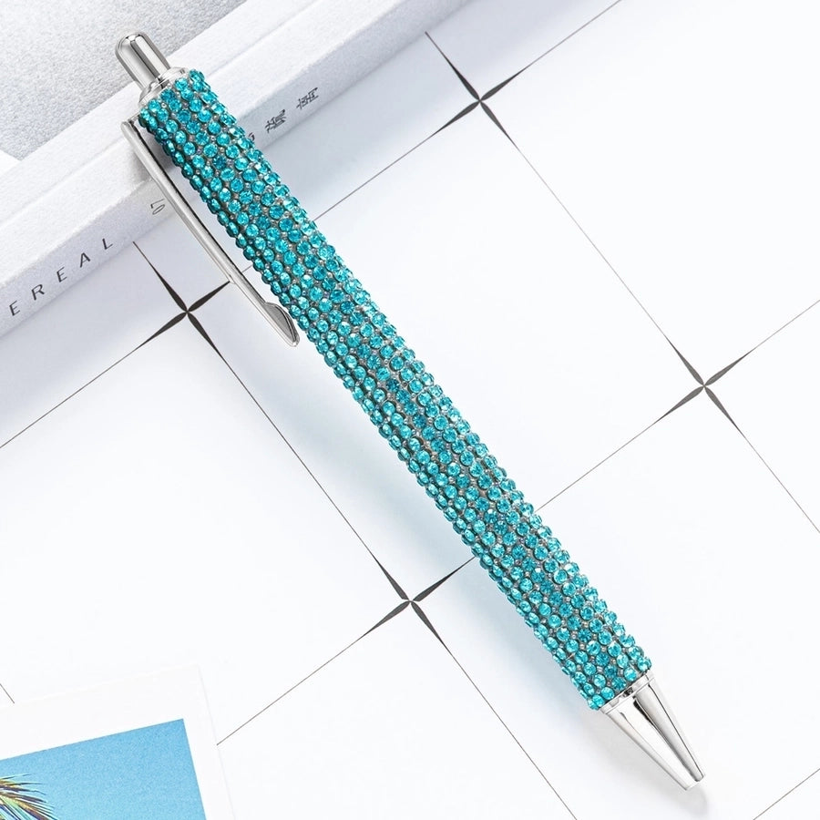 Diamond Rhinestones Pressing Bullet Pen