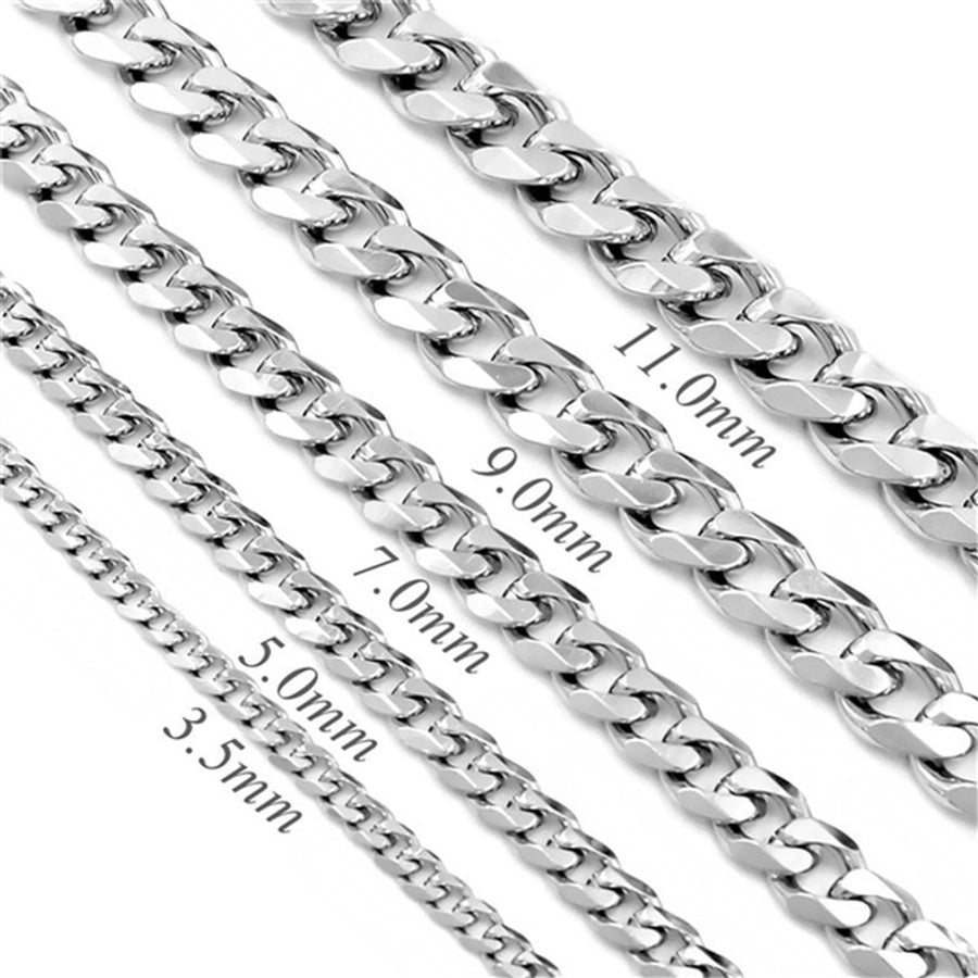 Titanium Steel Plating Men's Necklace