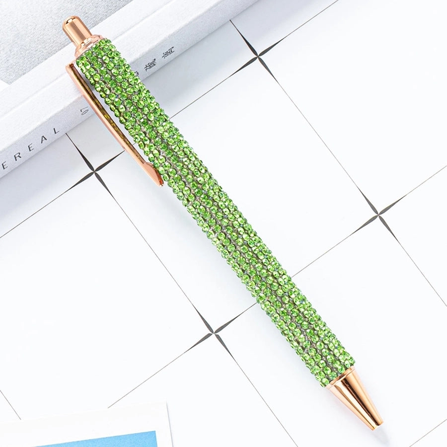 Diamond Rhinestones Pressing Bullet Pen