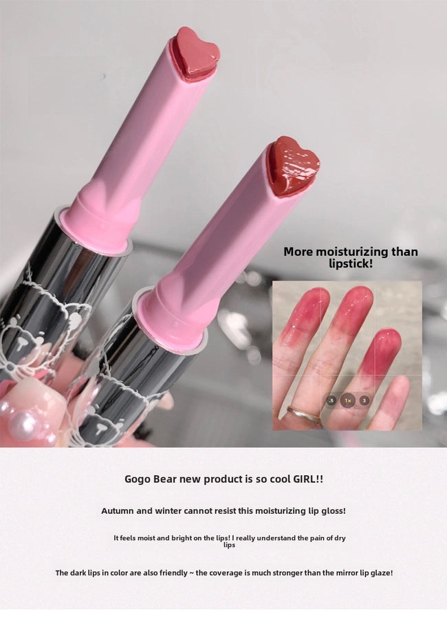 Cute Bear Moisturizing Crystal Frozen Lipstick