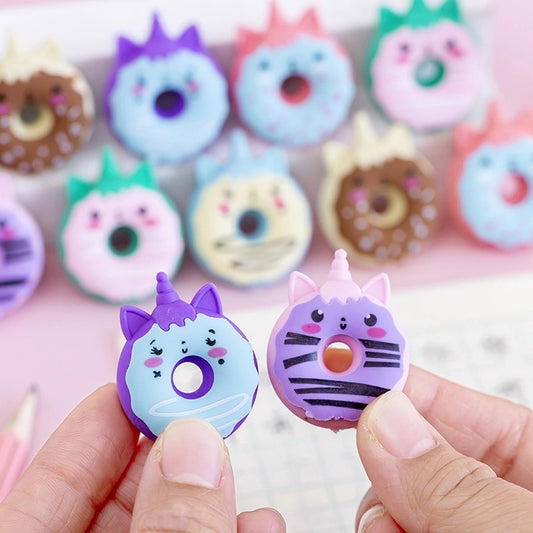 Creative Cute Cartoon Donut Eraser