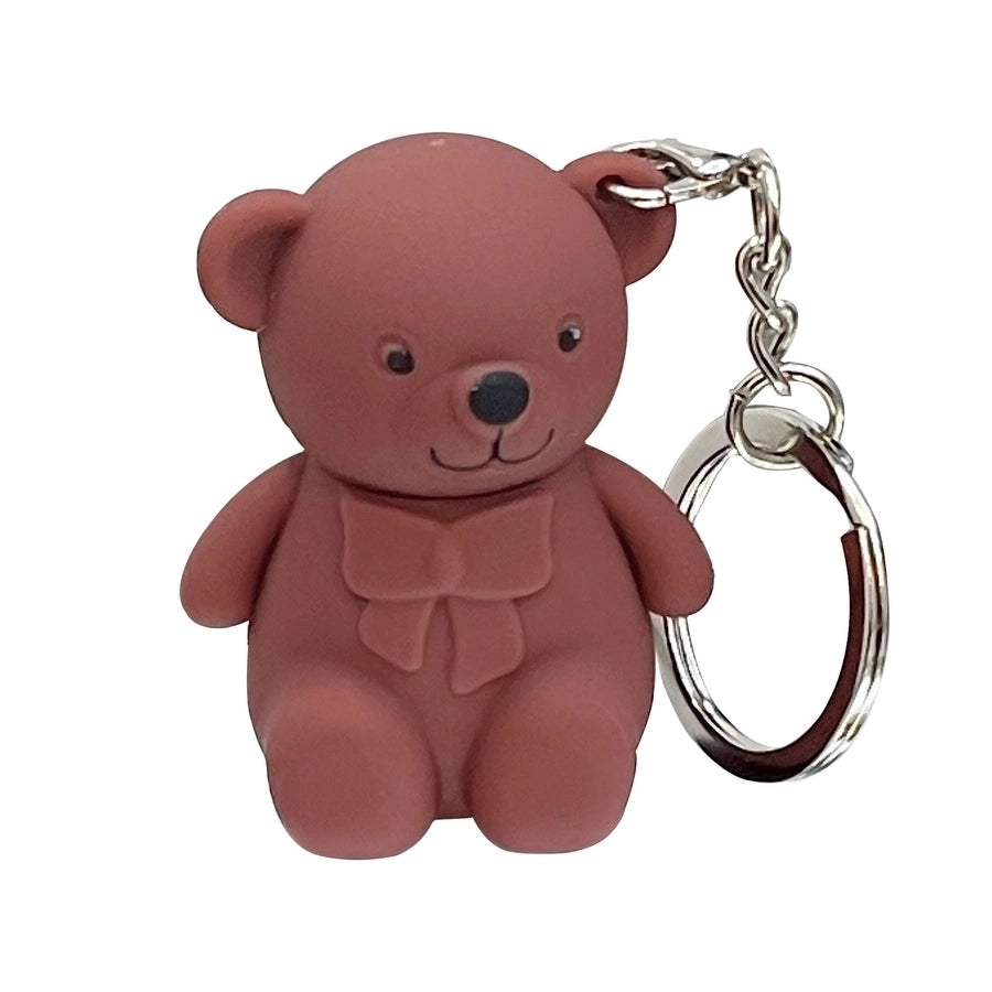 Cute Bear Lip Gloss Keychain