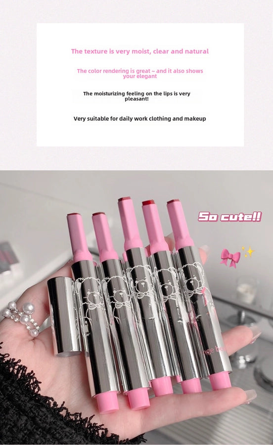 Cute Bear Moisturizing Crystal Frozen Lipstick