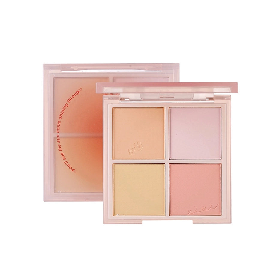 Sunset Four-Color Blush