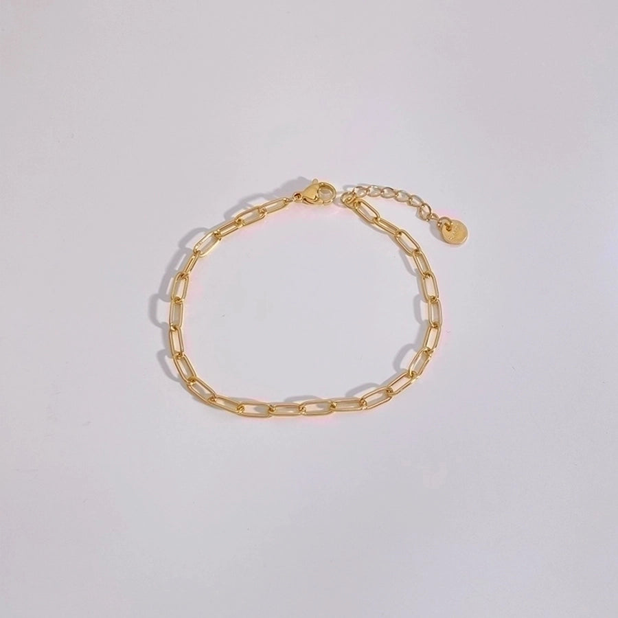 Casual Geometric 16K Gold,White Gold Bracelets