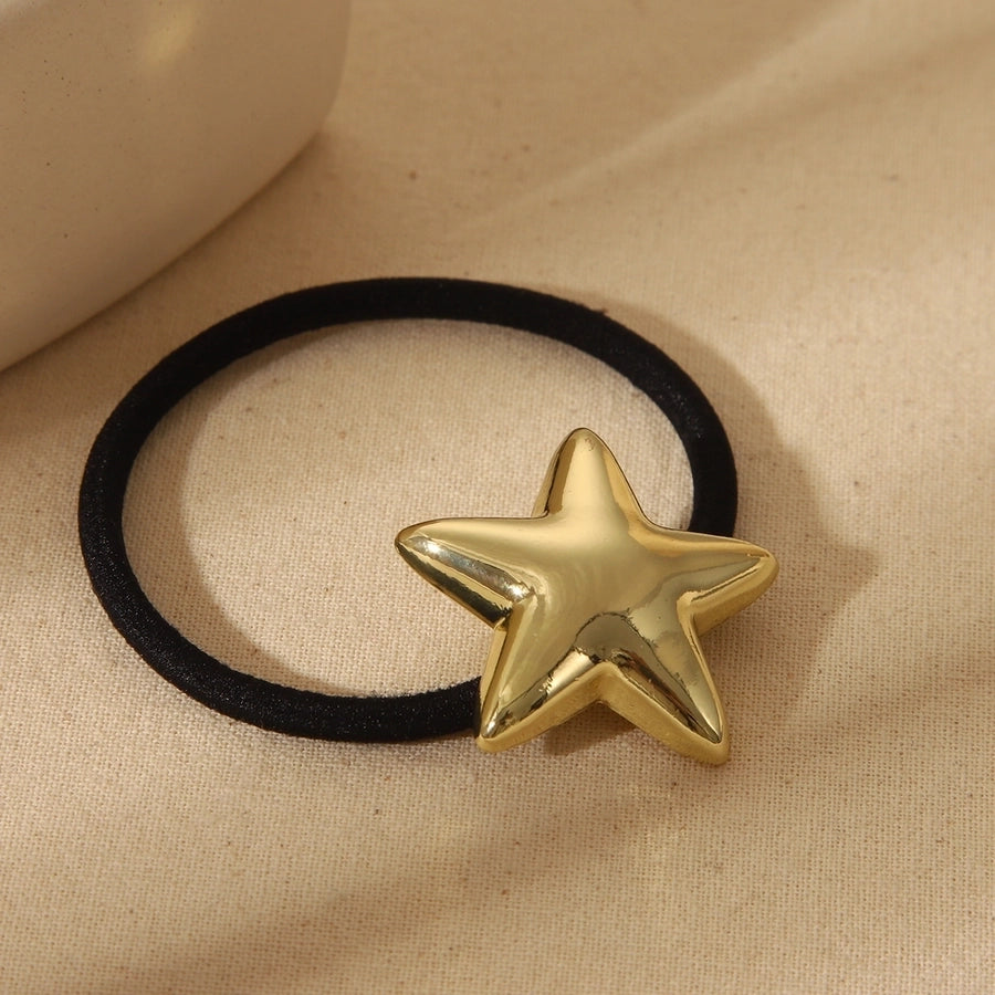 Ladies Bow Knot Alloy Hair Tie