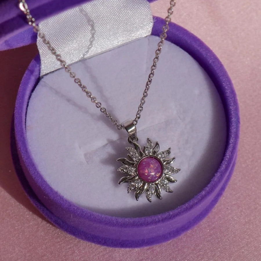 Purple Sun Jewelry Set