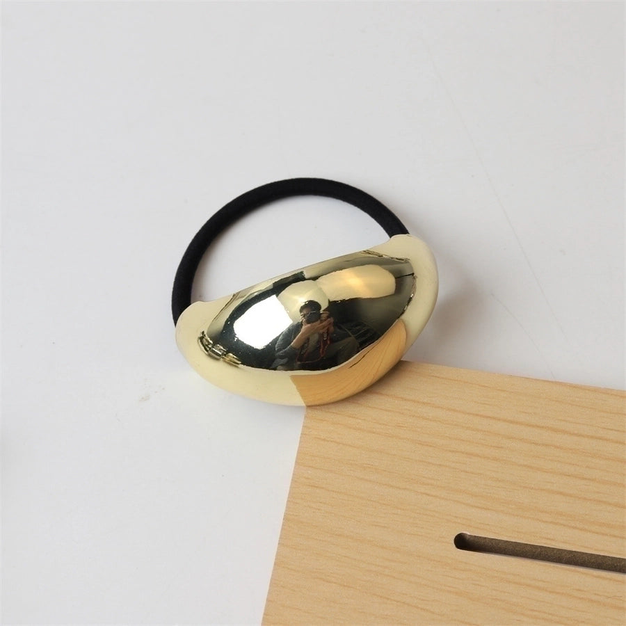 Aesthetic Solid Color Alloy Hair Tie