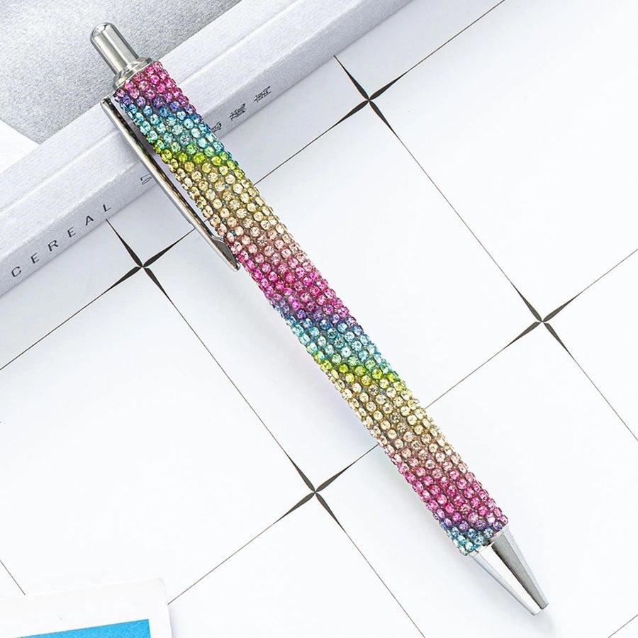 Diamond Rhinestones Pressing Bullet Pen