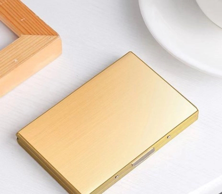 Stainless Steel Buckle Card Holder