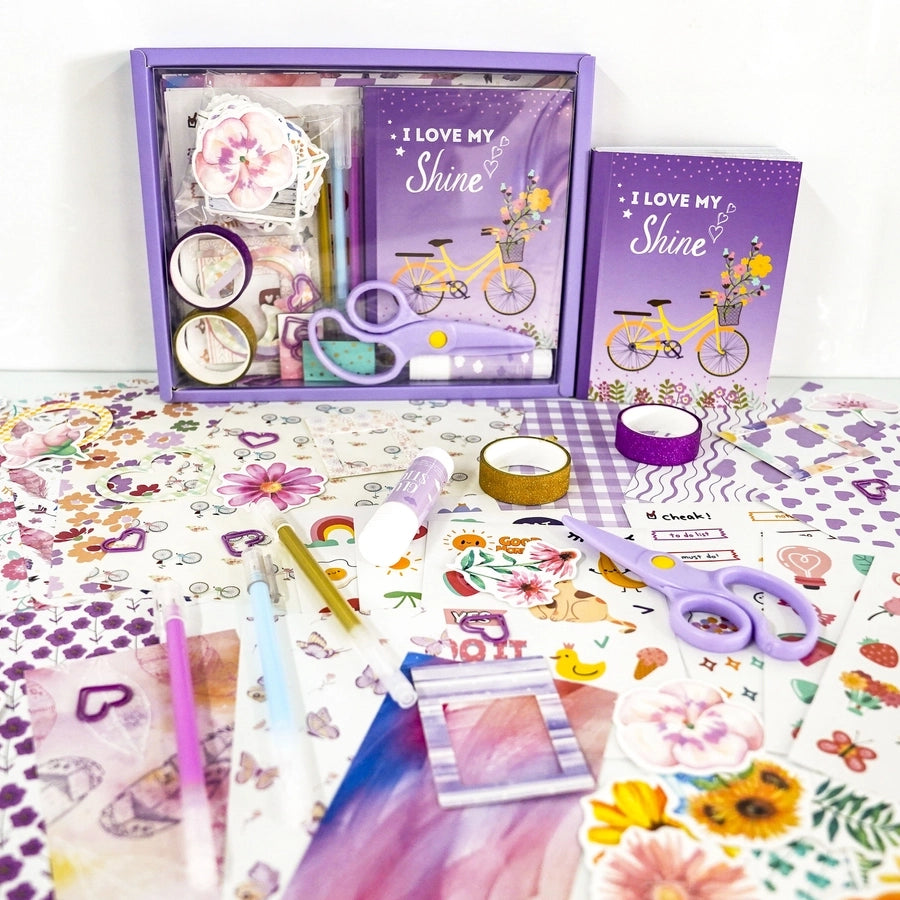 Cute Purple Stationery Sets