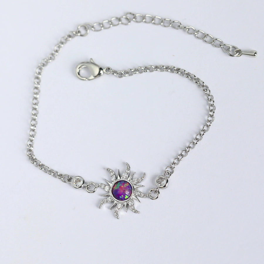 Purple Sun Jewelry Set