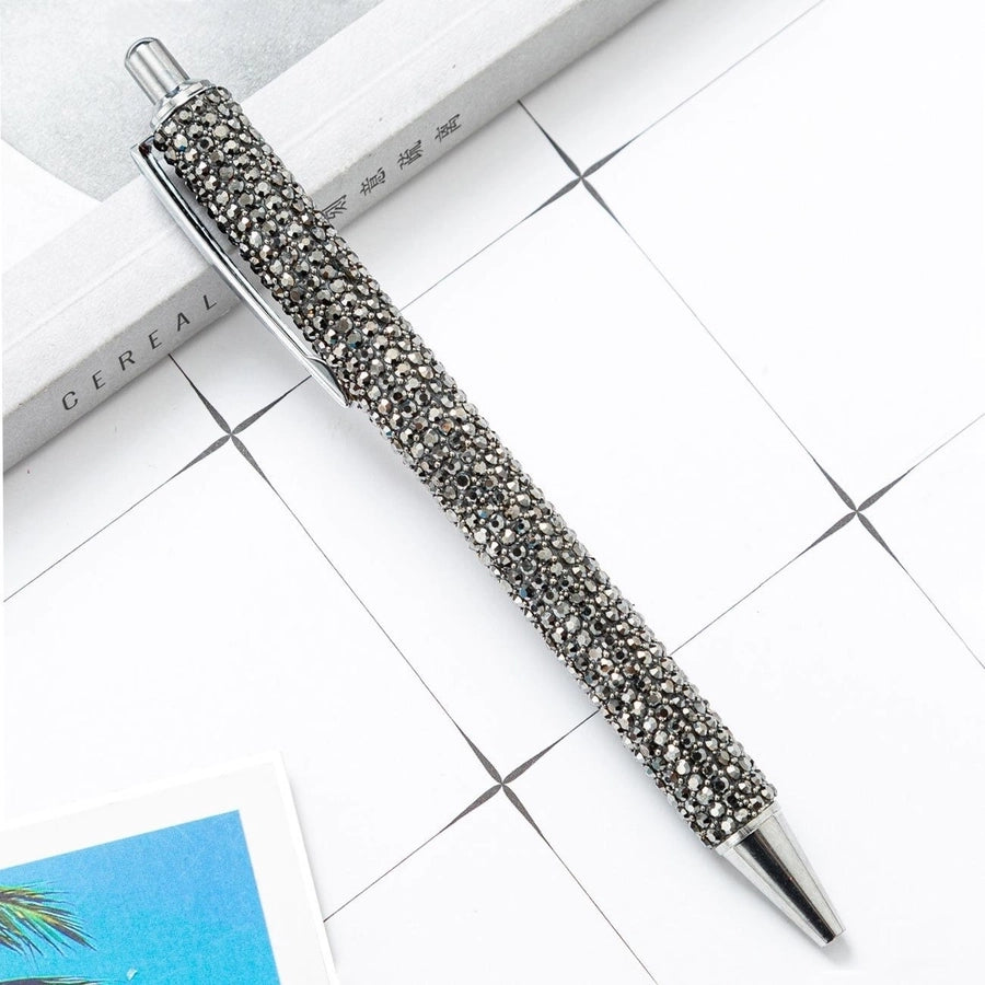 Diamond Rhinestones Pressing Bullet Pen