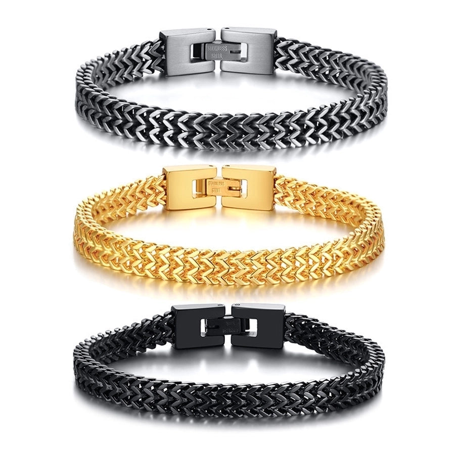 Stainless Steel Geometric Bracelets