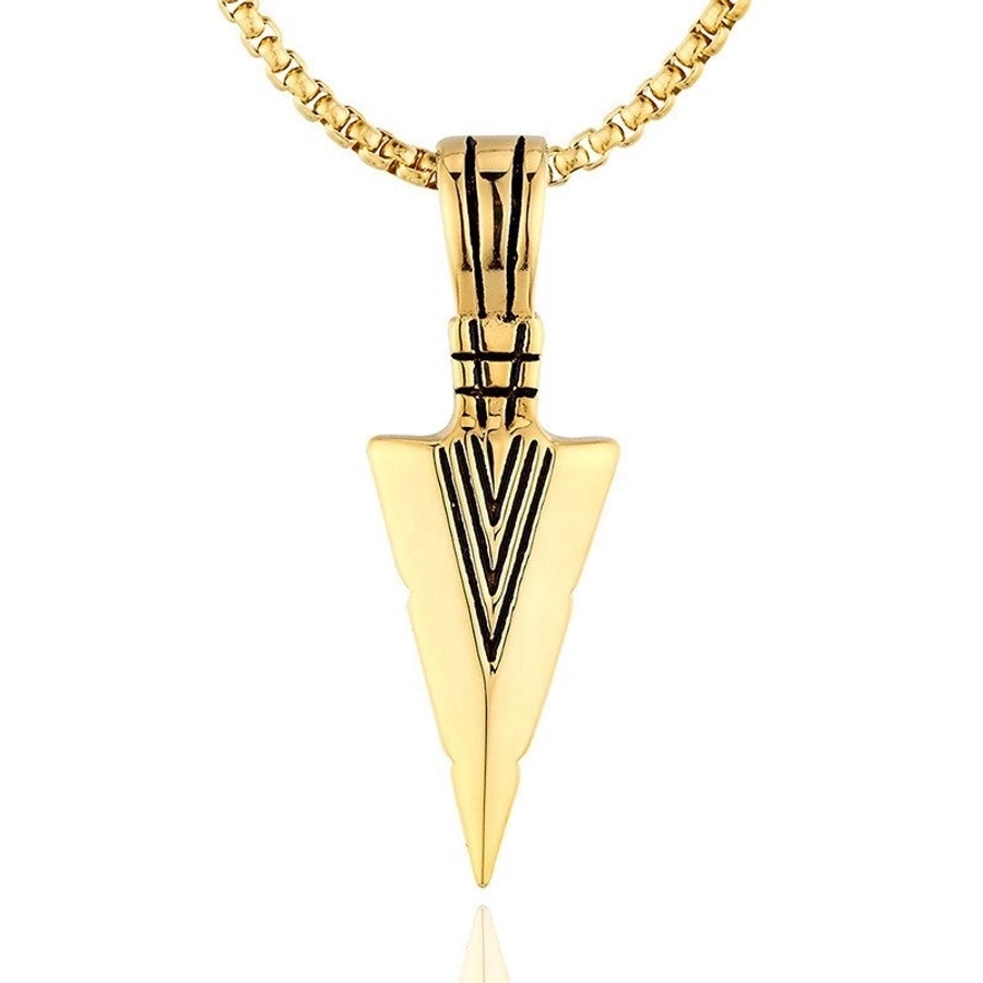 Retro Alloy Plating Men's Pendant Necklace